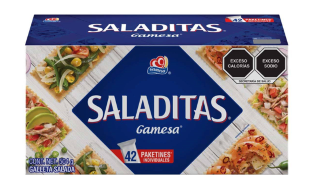 SALADITAS GAMESA 504 G