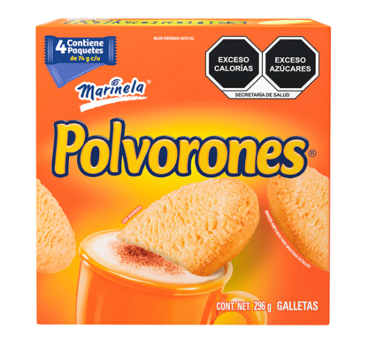 GALLETAS POLVORONES 296 G