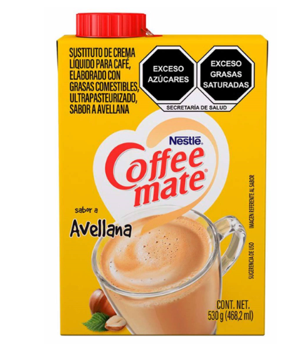 CREMA LIQUIDA COFFE MATE AVELLANA 530 G